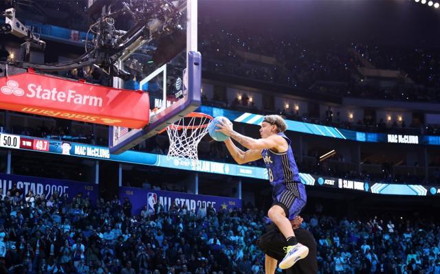 扣篮大赛第一扣将？麦克朗满分三连冠独孤求败