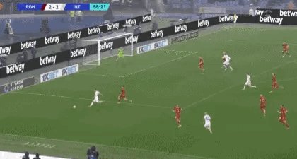 体育直播-【意甲】卡库乌龙助攻+失单刀，罗马2比4国米